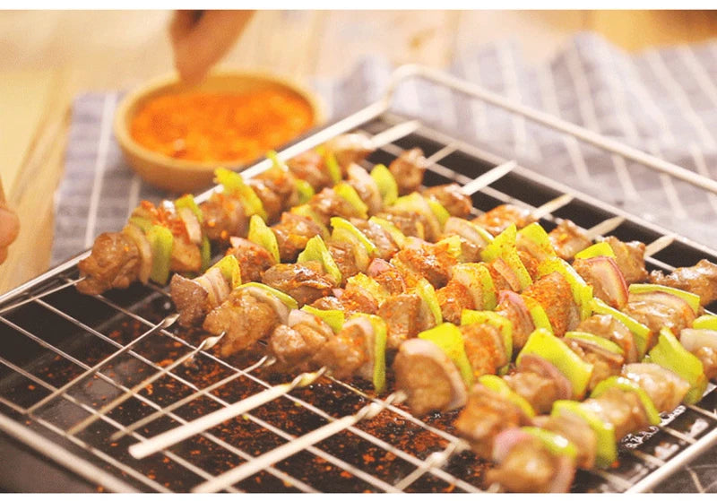 50Pcs Stainless Steel Barbecue Skewer