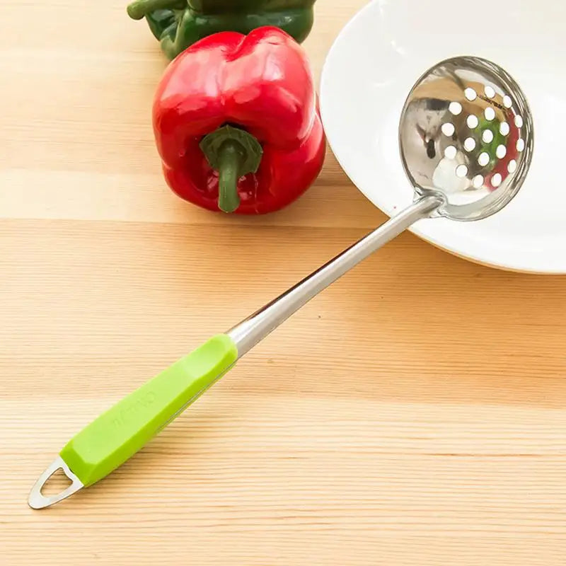 Stainless Steel Long Handle Ladle Colander