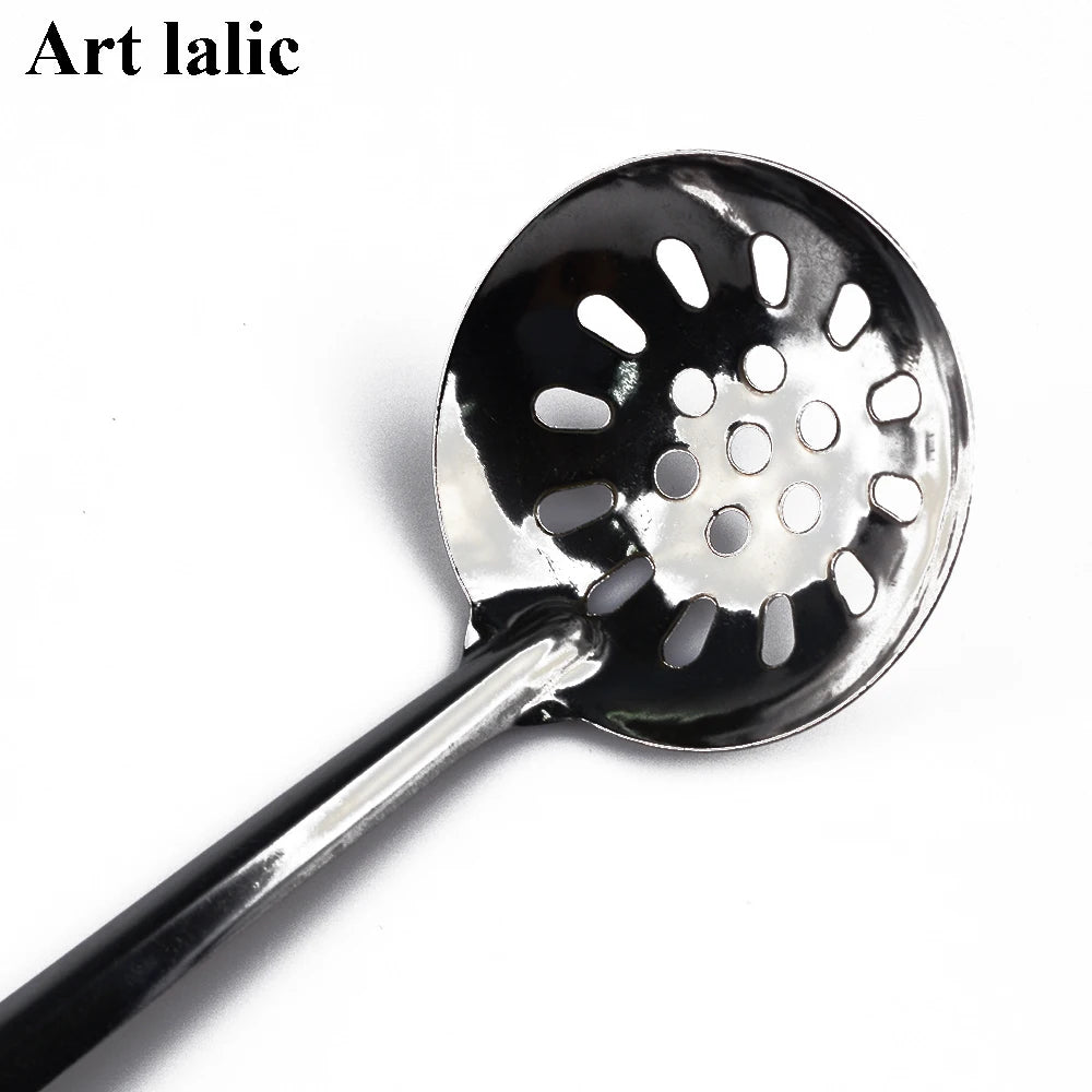 Stainless Steel Long Handle Ladle Colander