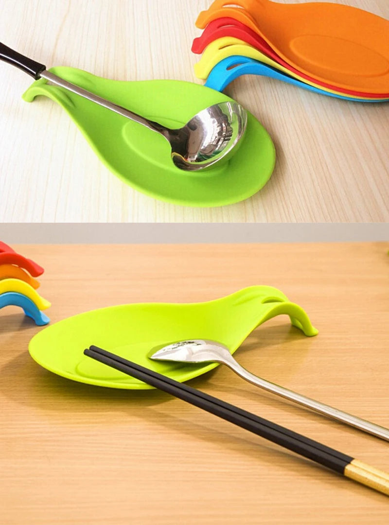 Gadgets Silicone Multipurpose Spoon Rest