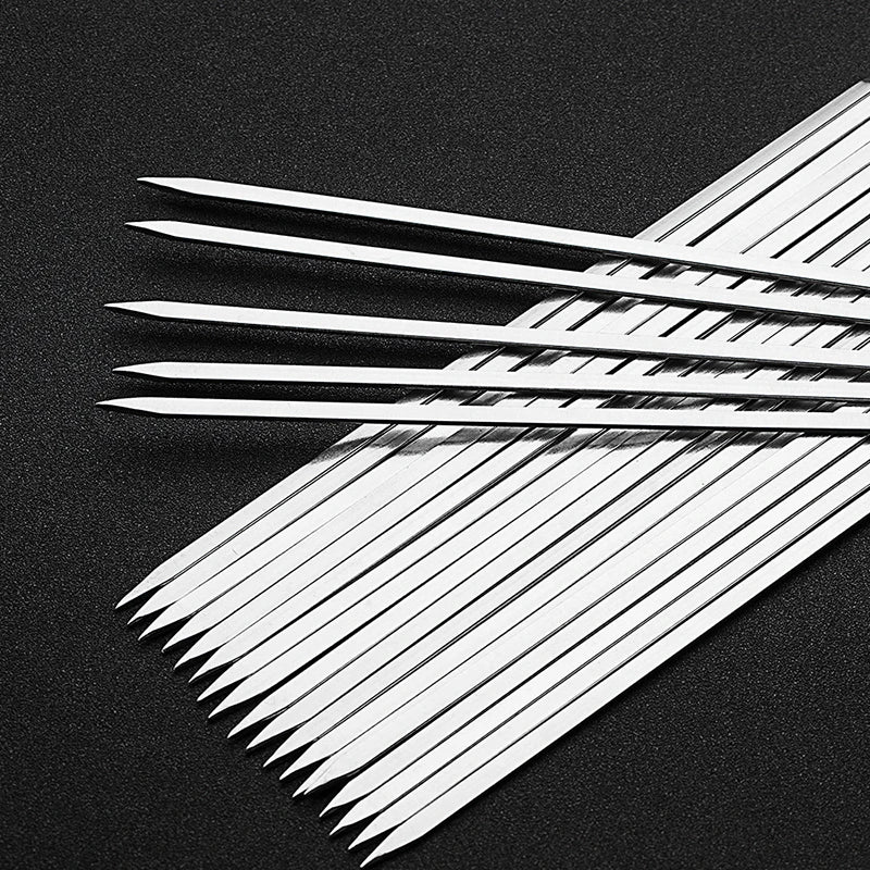 50Pcs Stainless Steel Barbecue Skewer