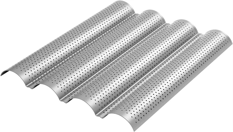 Nonstick Perforated French Bread Baking Pan