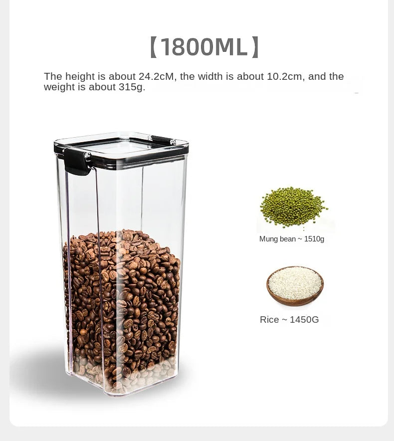 Sealed Kitchen Containers