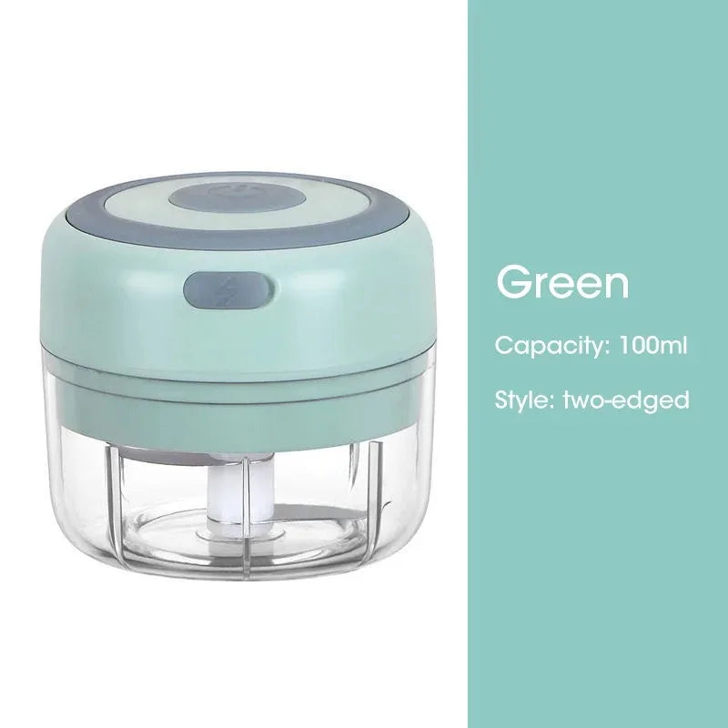 Mini Wireless Electric Garlic Crusher