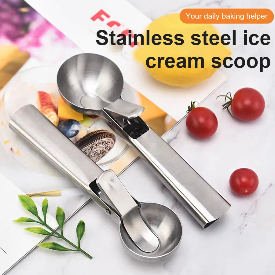 Stainless Steel Dual-purpose Ice Cream Scoop