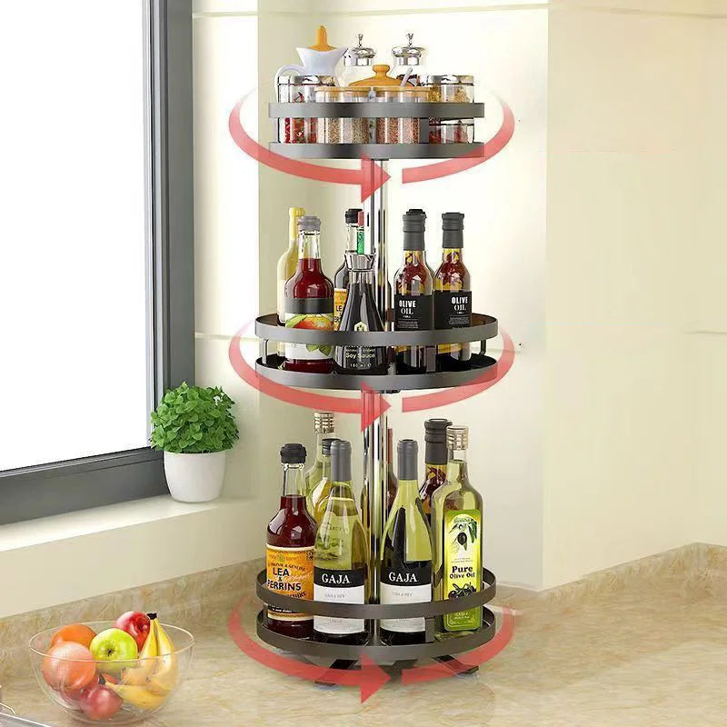 360 Rotation Spice Rack