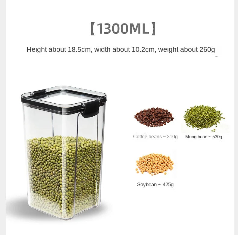 Sealed Kitchen Containers