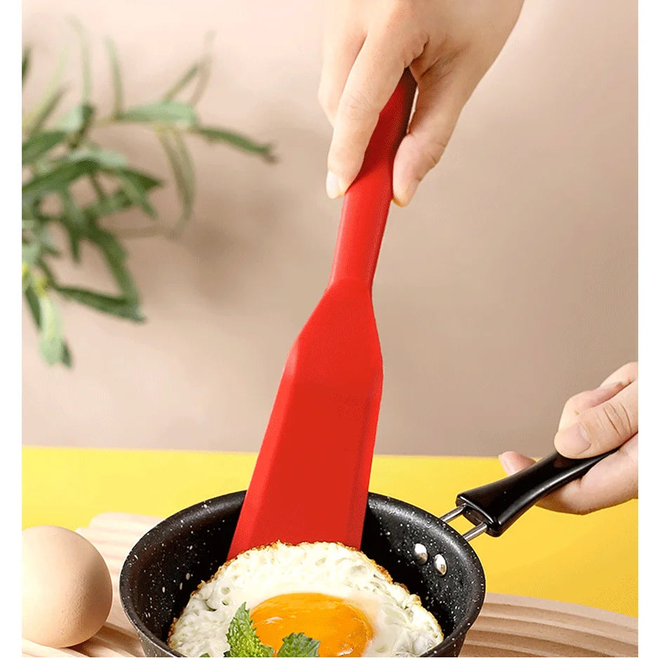 7 Color Silicone Frying Spatulas