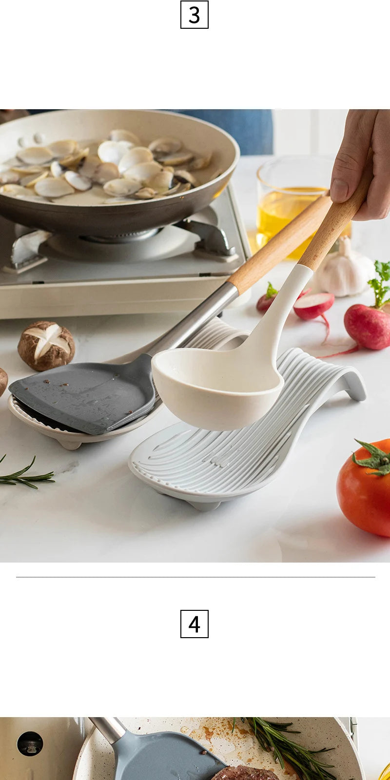 Silicone Insulated Spoon Holder