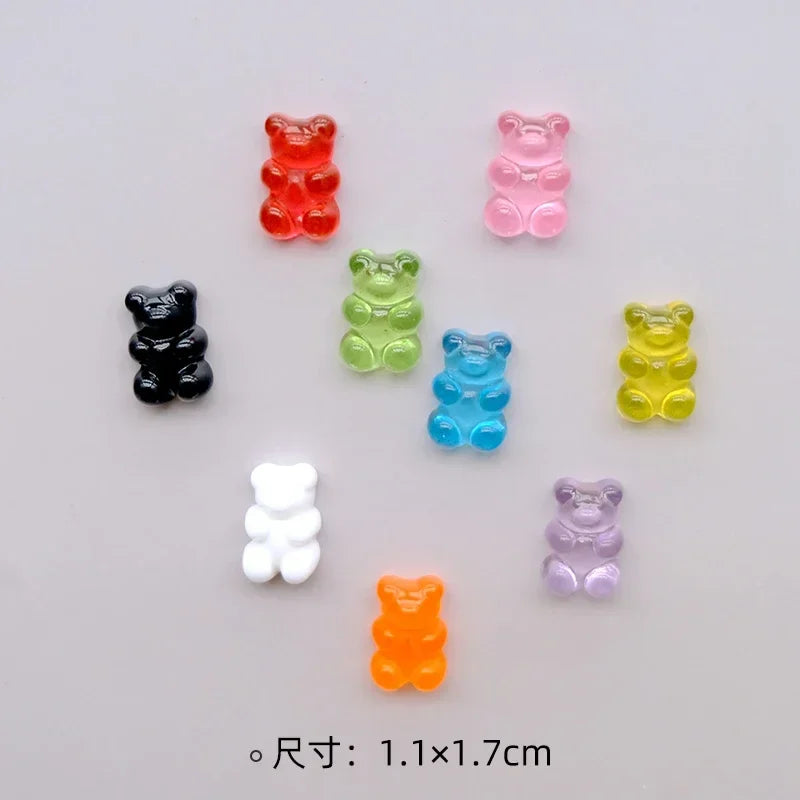 10Pcs Bear Refrigerator Magnets
