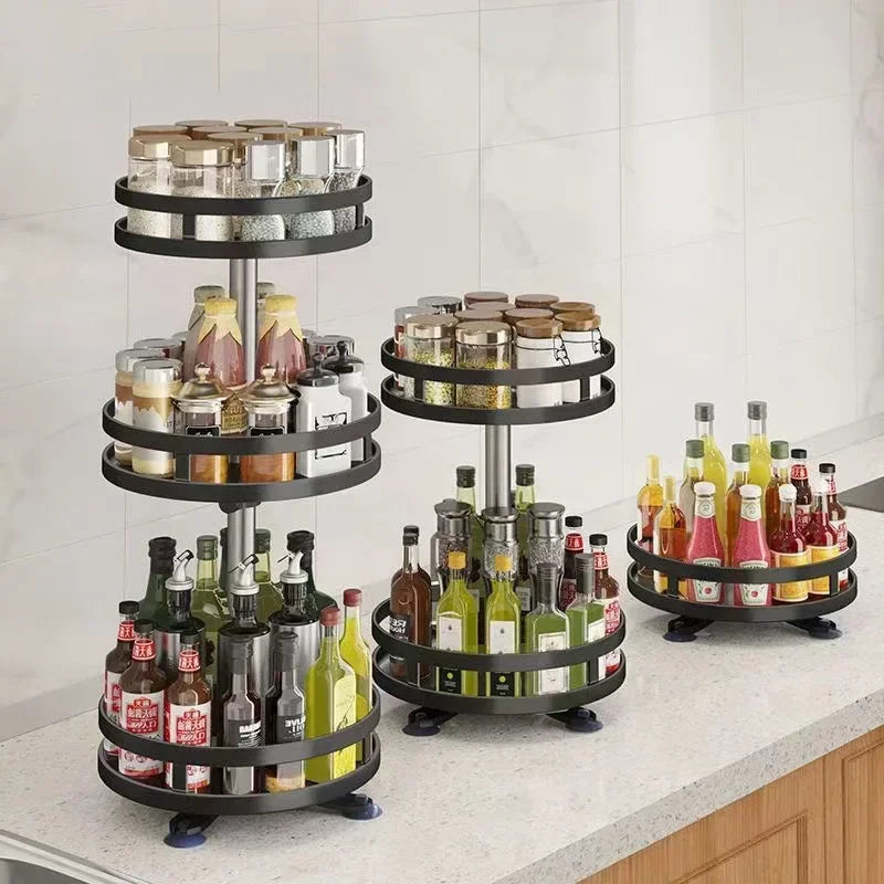 360 Rotation Spice Rack