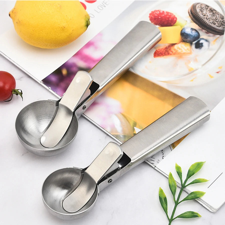 Stainless Steel Dual-purpose Ice Cream Scoop
