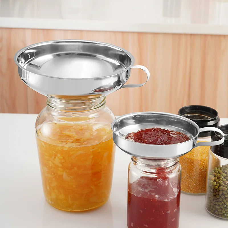Stainless Steel Wide Mouth Funnel Canning