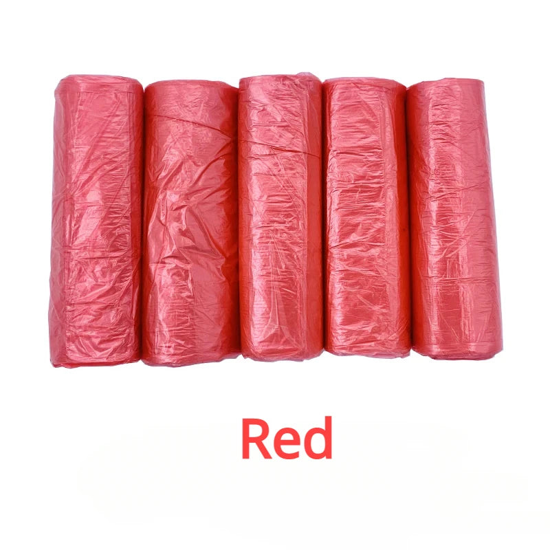 100PCS Mixed Color Thicken Disposable Garbage Bags
