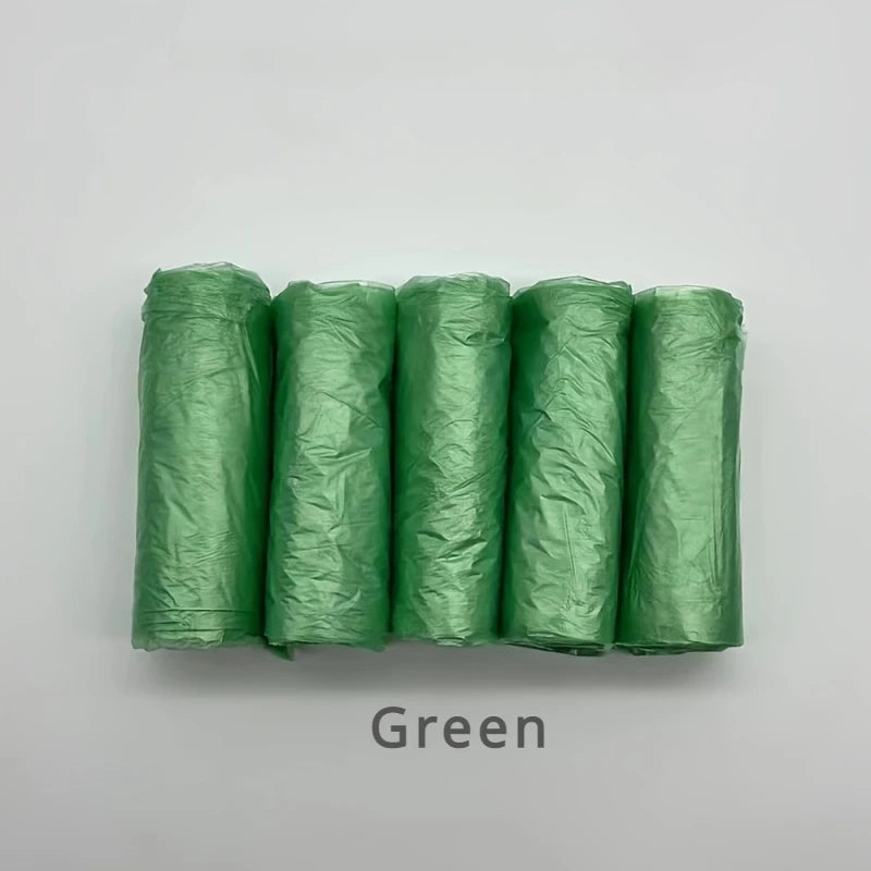 100PCS Mixed Color Thicken Disposable Garbage Bags