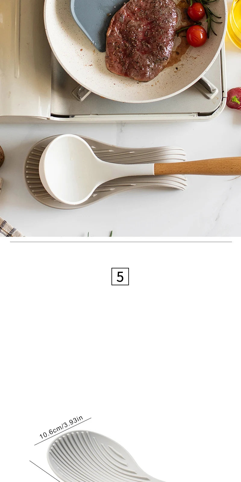 Silicone Insulated Spoon Holder