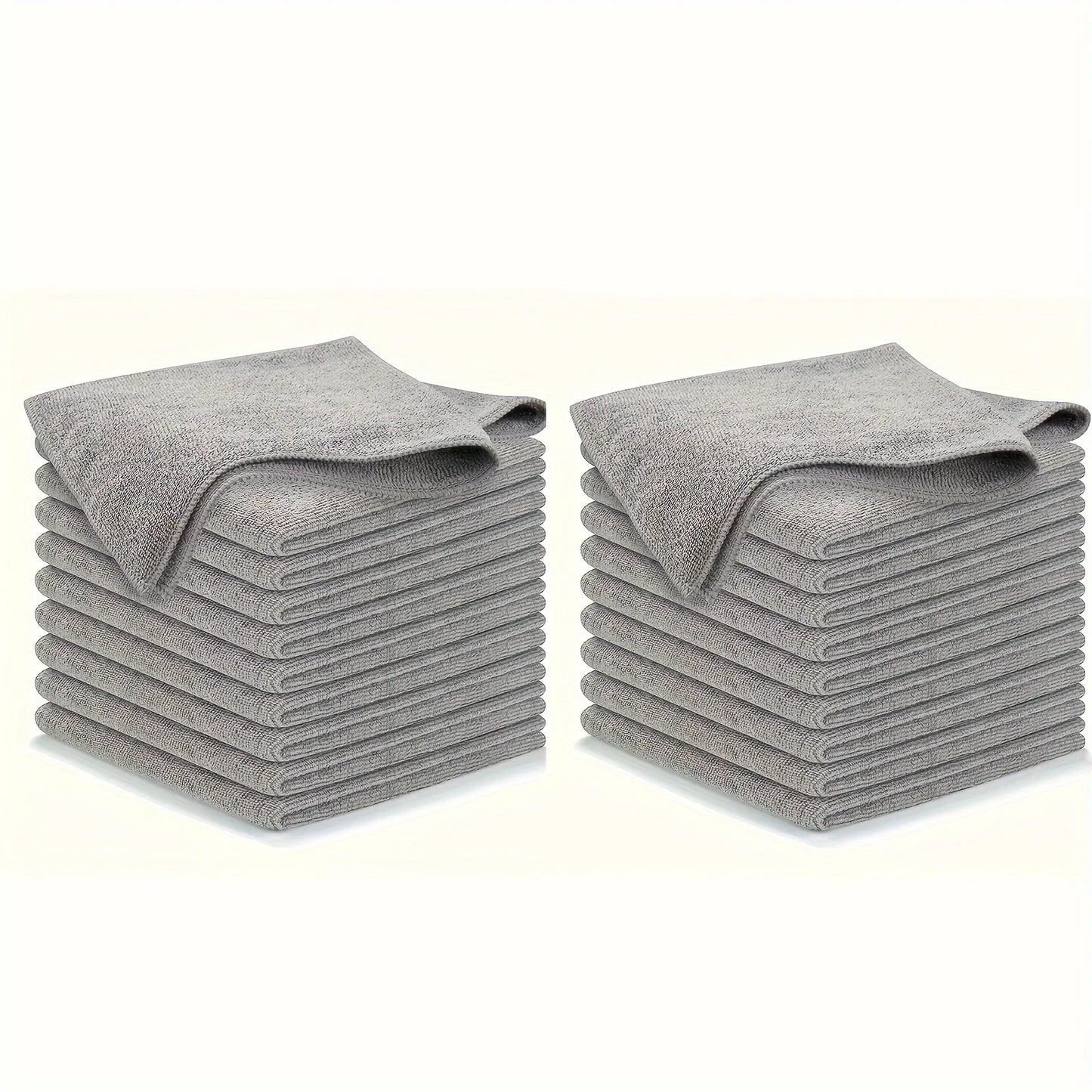 Ultra-fine Fiber Light Gray Kitchen Cloth Set