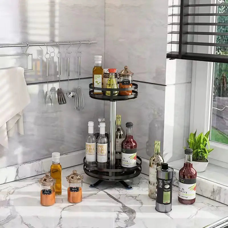 360 Rotation Spice Rack