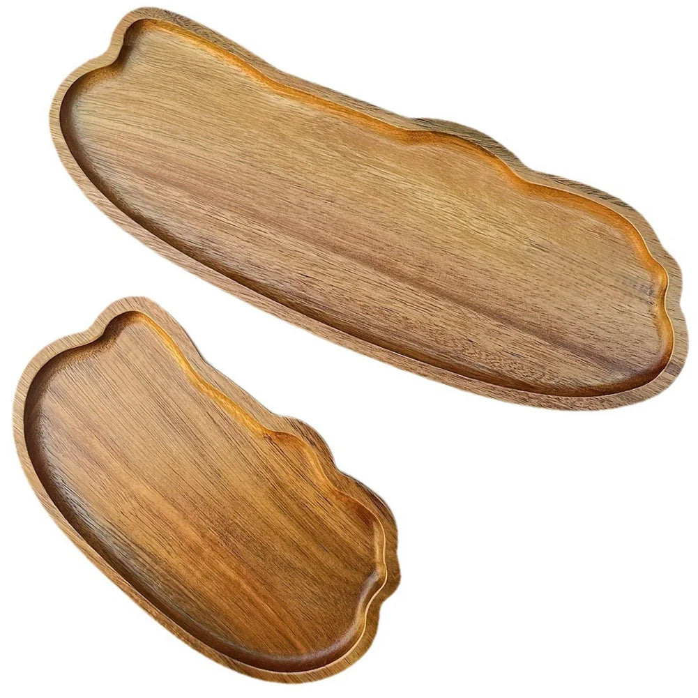 Japanese Style Wooden Tea Coffee Tray