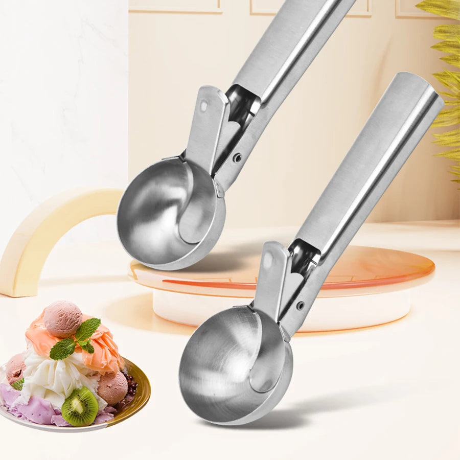 Stainless Steel Dual-purpose Ice Cream Scoop