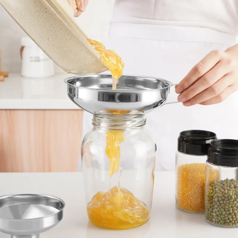 Stainless Steel Wide Mouth Funnel Canning