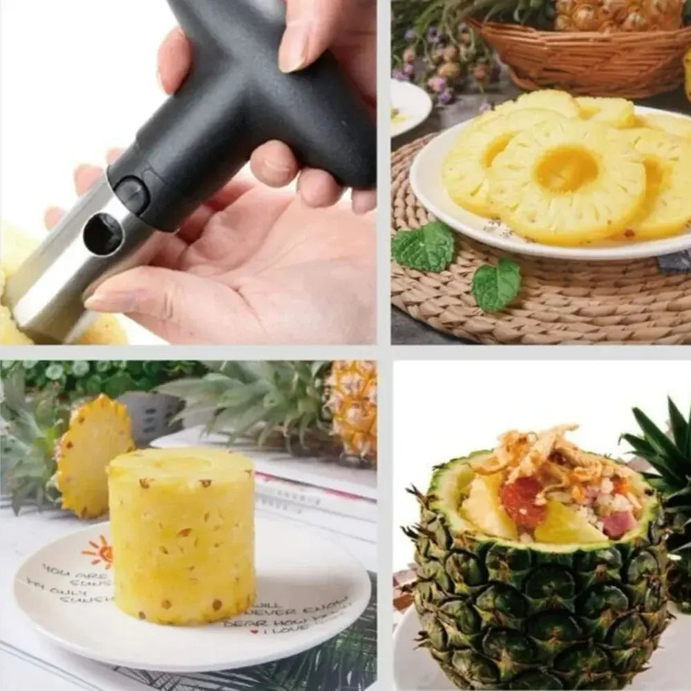 1PCS Spot Stainless Steel Pineapple Peeler
