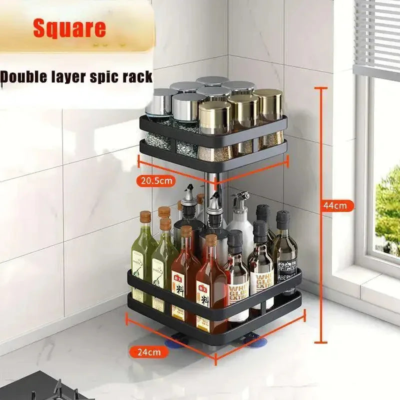 360 Rotation Spice Rack