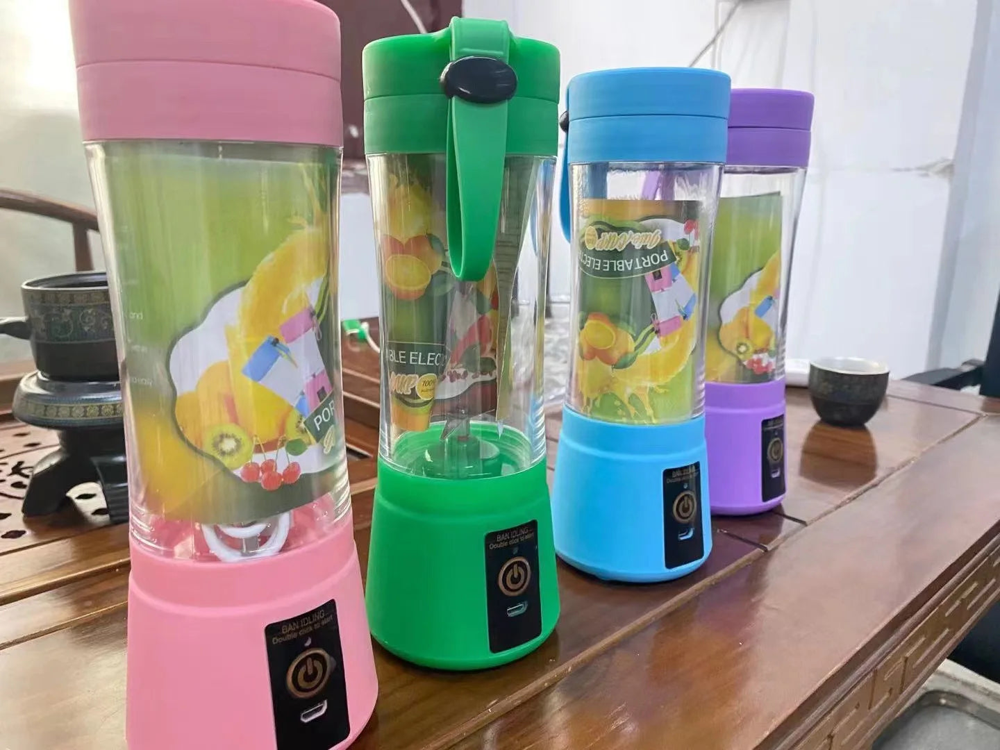 Portable Mini Electric Juicer USB Charging