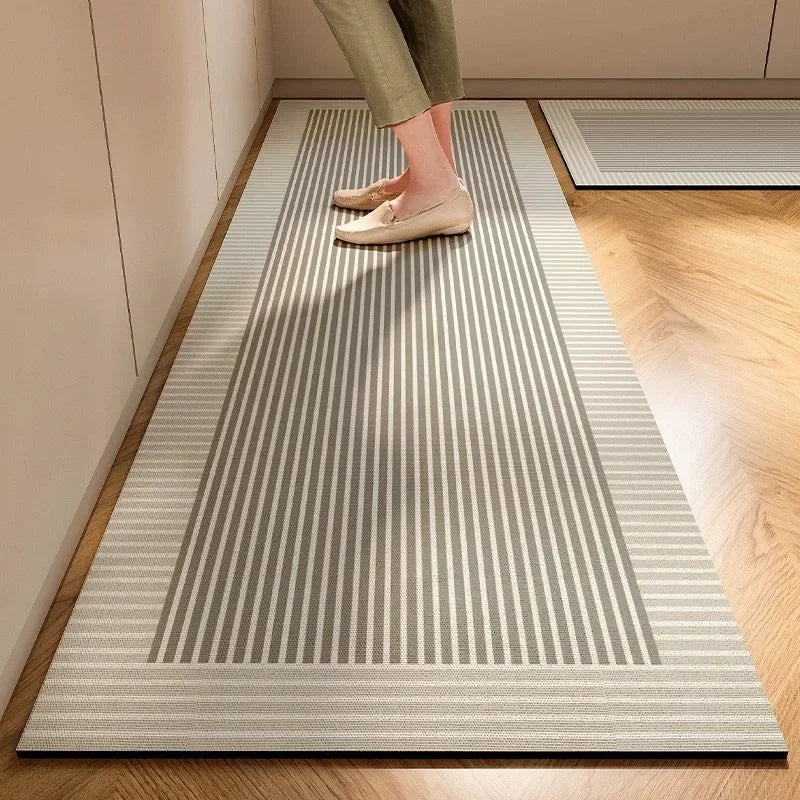 New 1 pc Japanese style soft kitchen diatomite mud floor mat