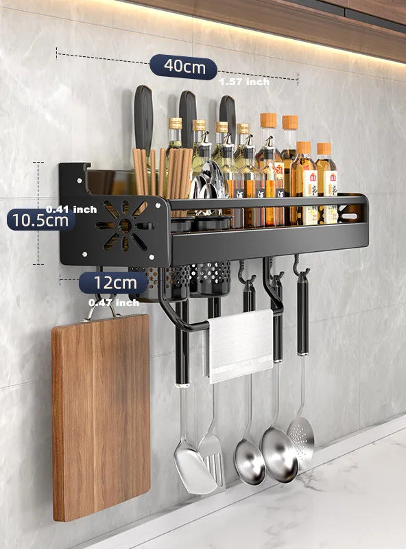 Kitchen Organizer Shelf Wall-mounted