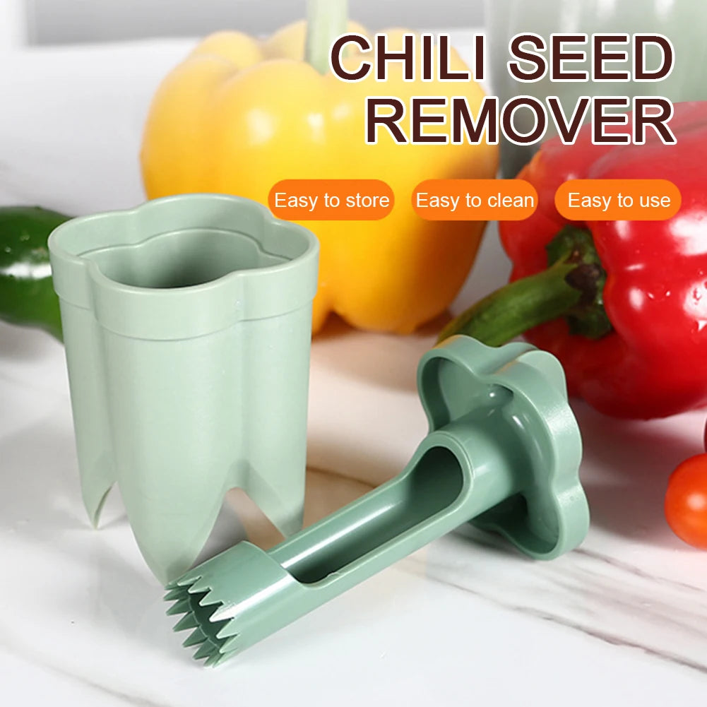 2-in-1 Fruit Pepper Corer