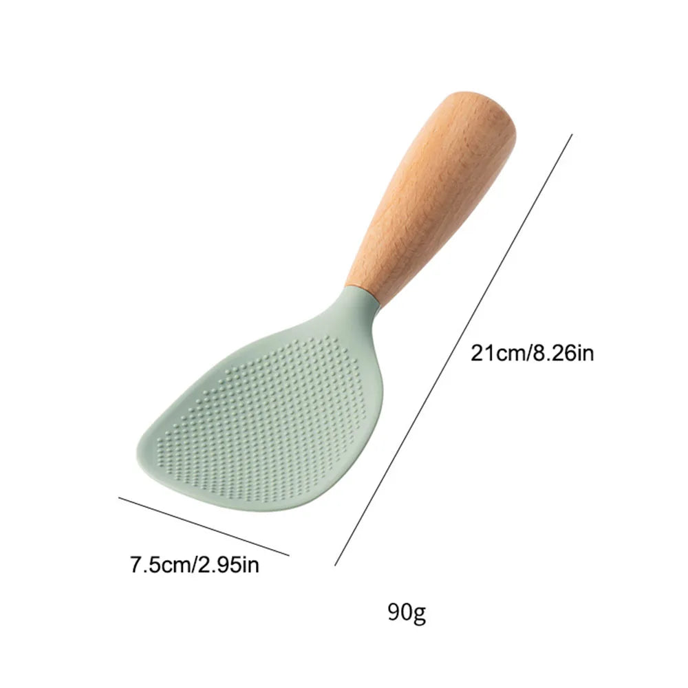 1Pcs Silicone Spoon
