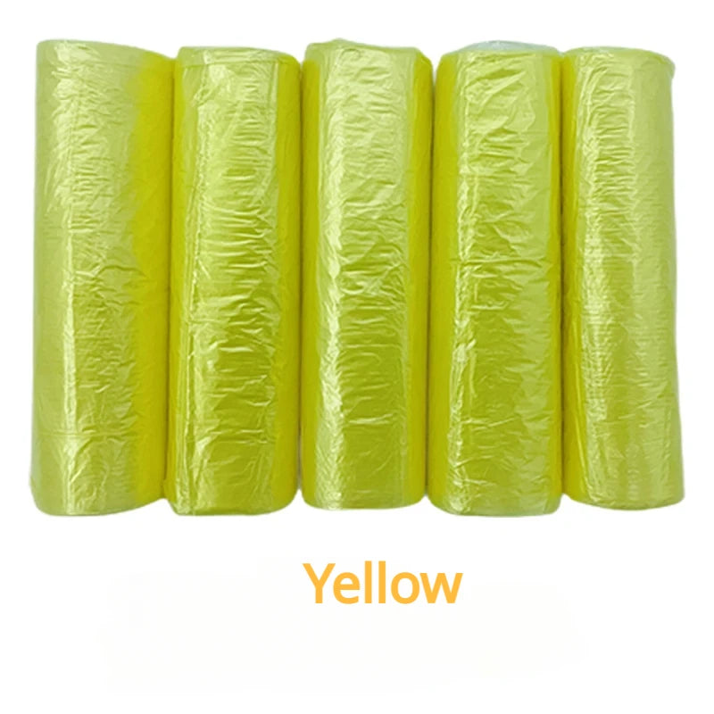 100PCS Mixed Color Thicken Disposable Garbage Bags