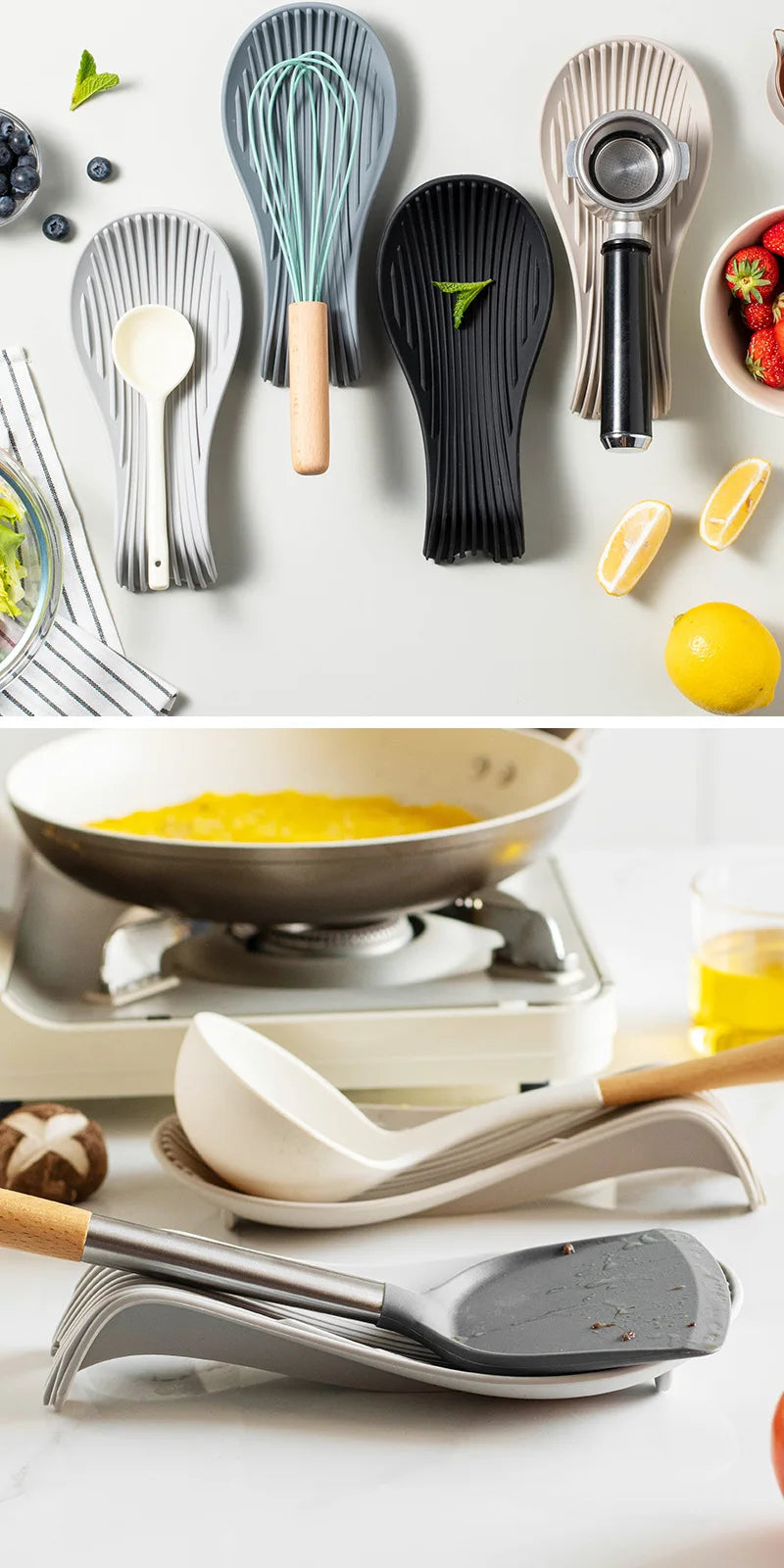 Silicone Insulated Spoon Holder
