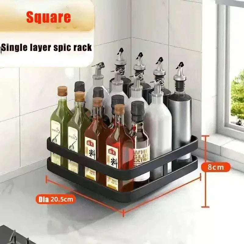 360 Rotation Spice Rack