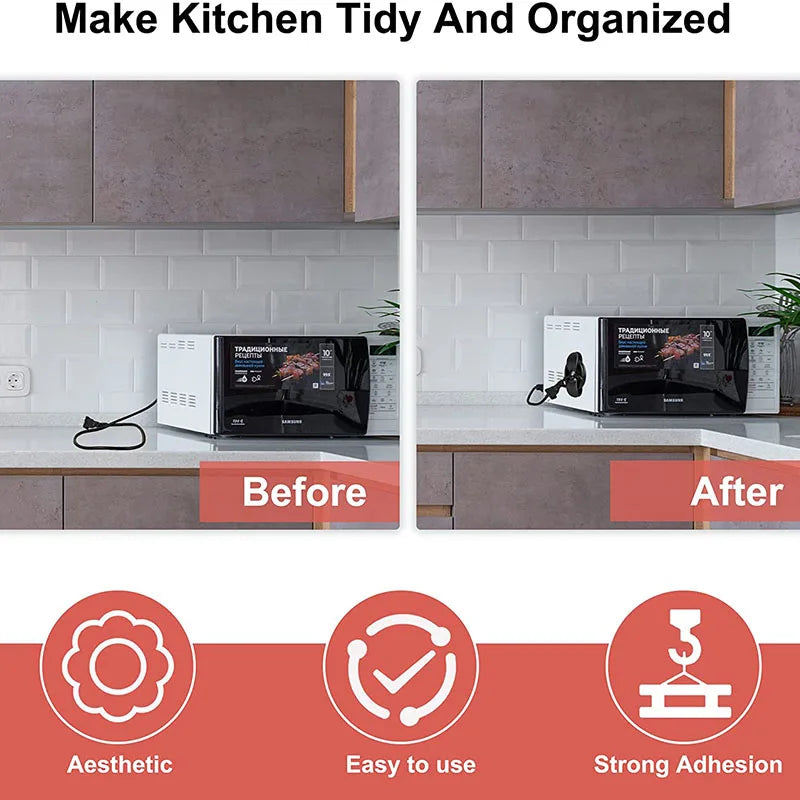 4PCS Cord Winder Organizer for Kitchen appliances