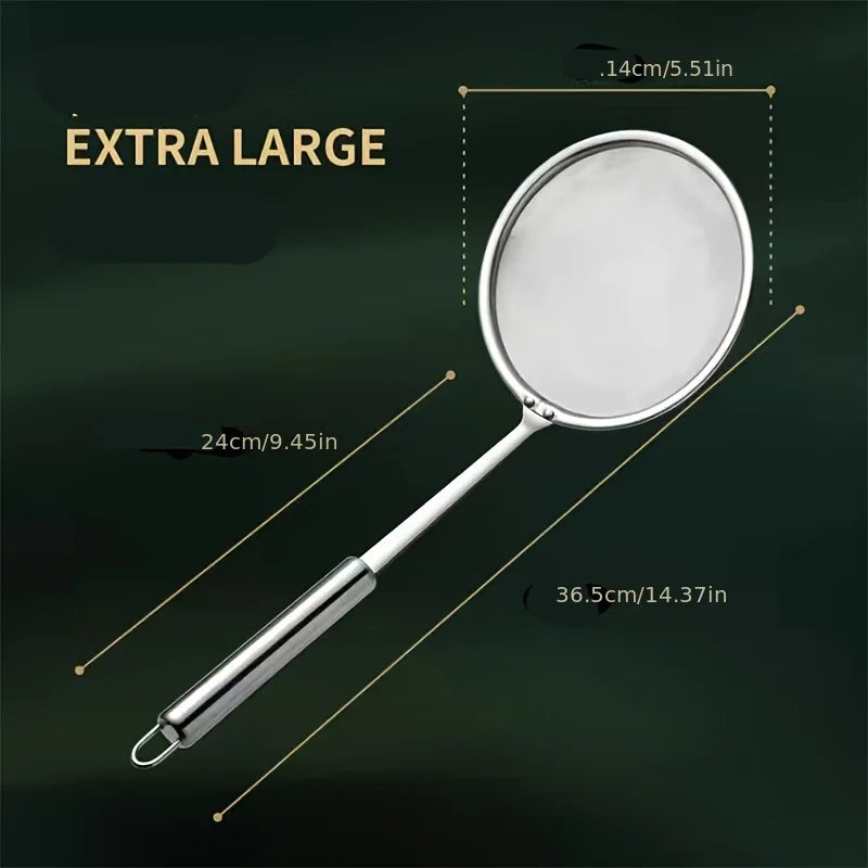 1 piece Stainless Steel Strainer Sieve Fine Mesh