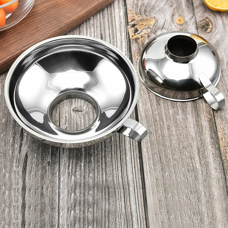 Stainless Steel Wide Mouth Funnel Canning