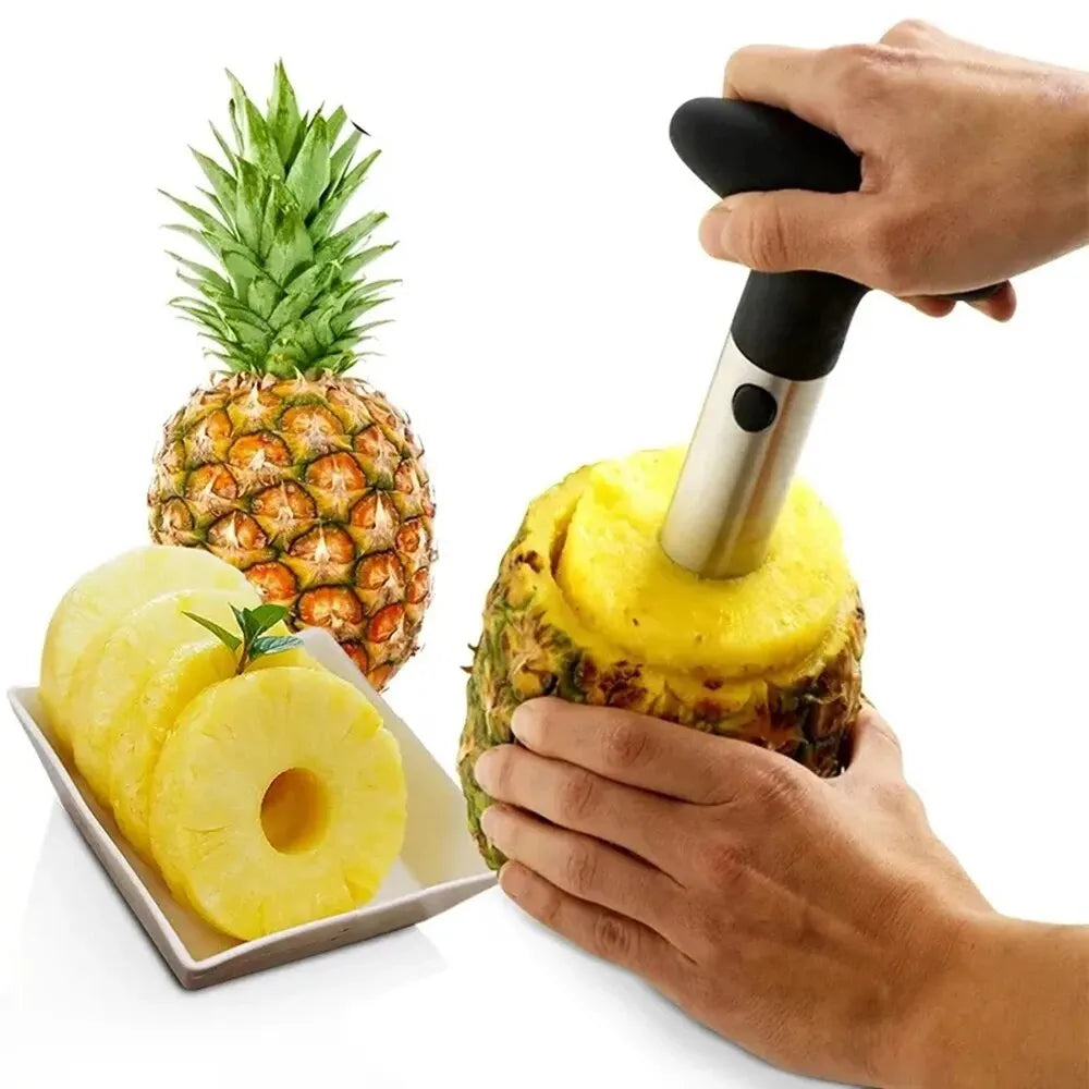 1PCS Spot Stainless Steel Pineapple Peeler