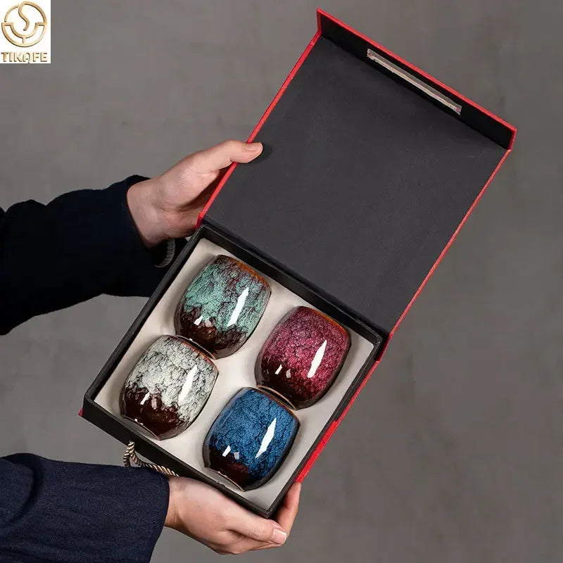 175ML Ceramic Coffee Mugs Set