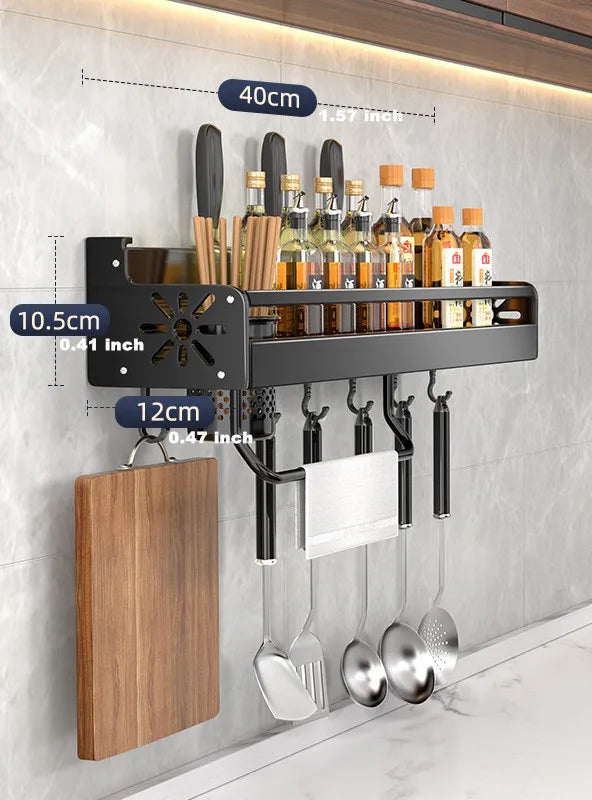 Kitchen Organizer Shelf Wall-mounted