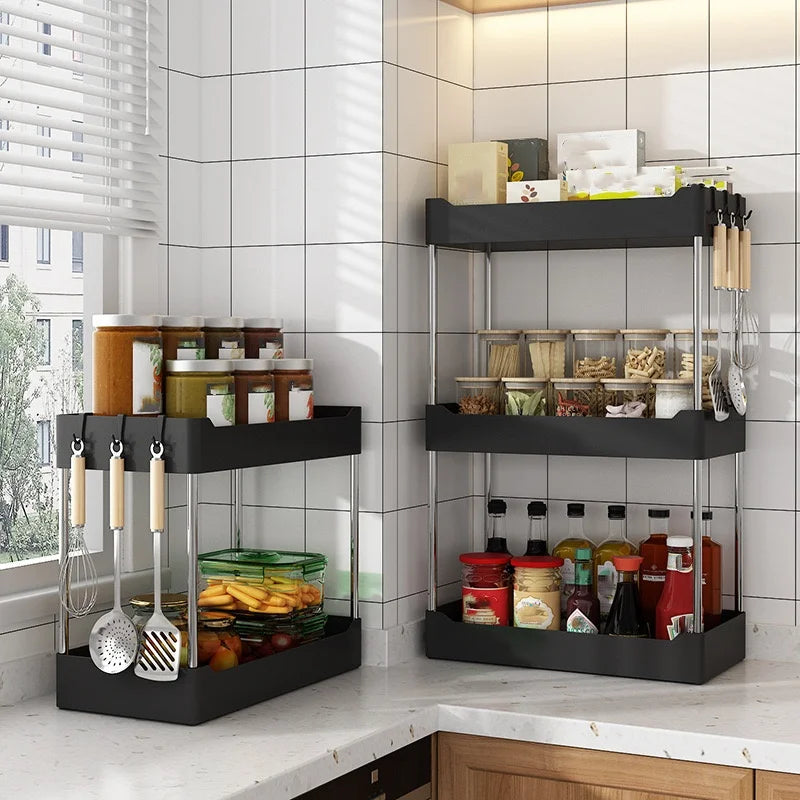 1Pc Kitchen Spice Storage Rack