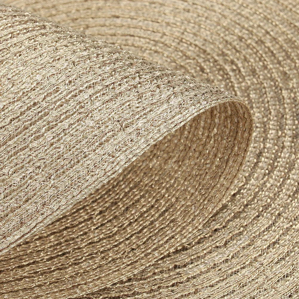 Set of 6 Round Braided Placemats and Coasters