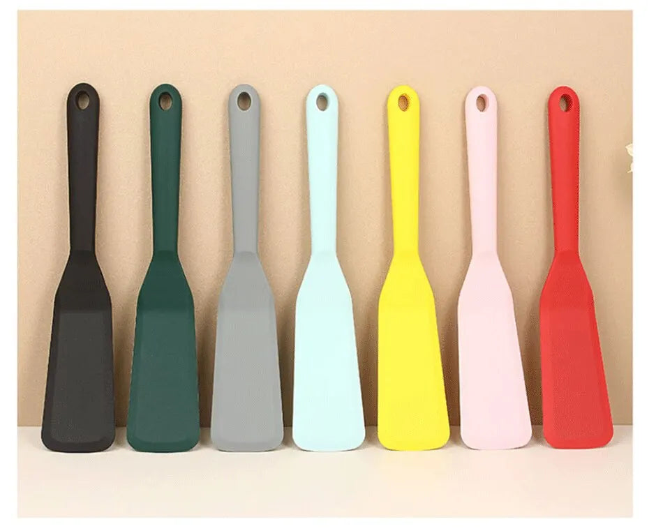 7 Color Silicone Frying Spatulas