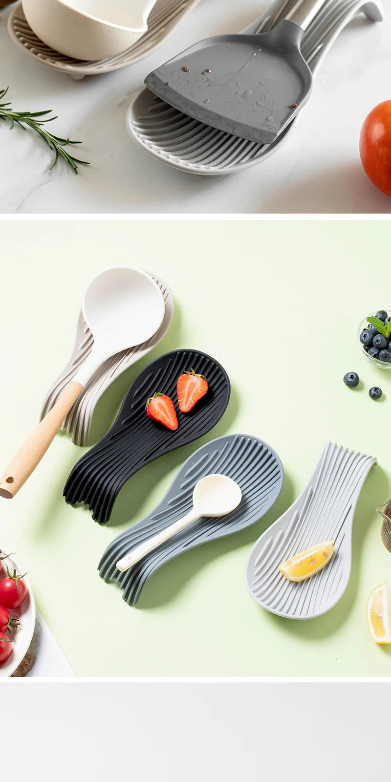Silicone Insulated Spoon Holder