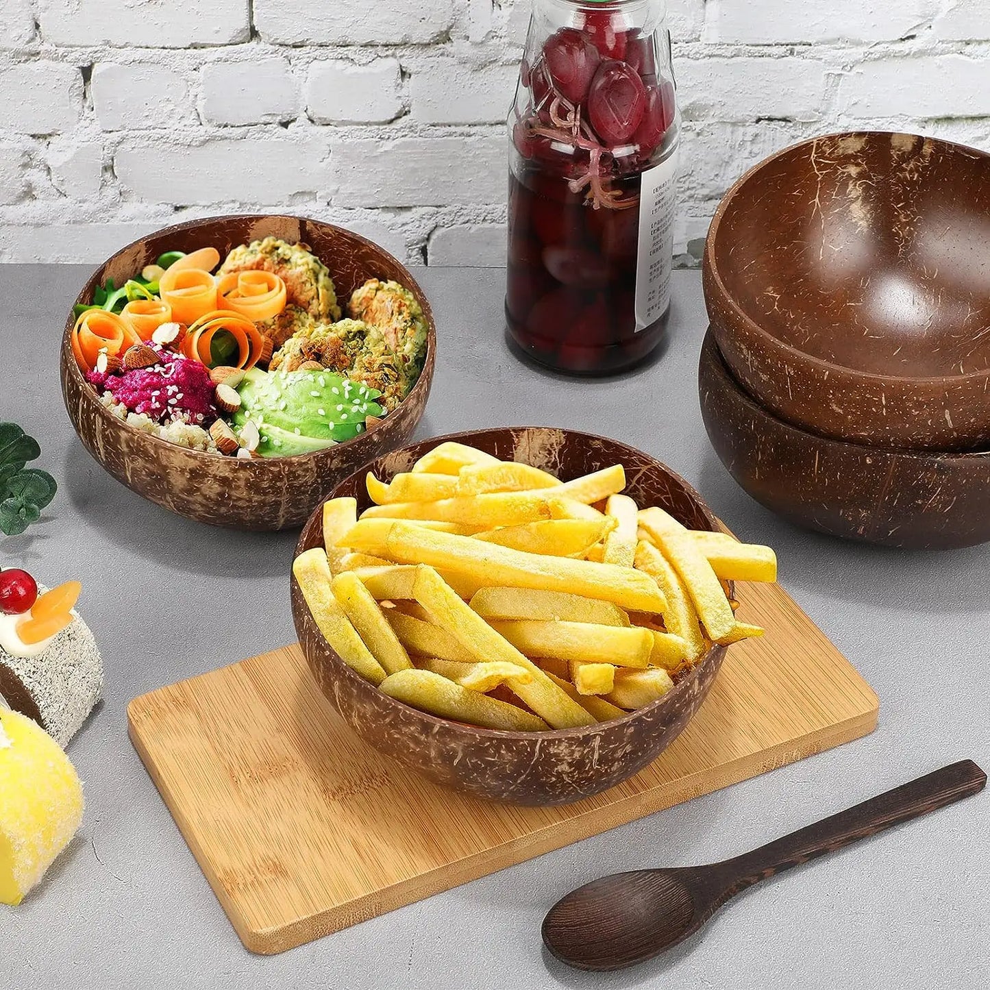 Gorgeous Coconut Serving Bowls
