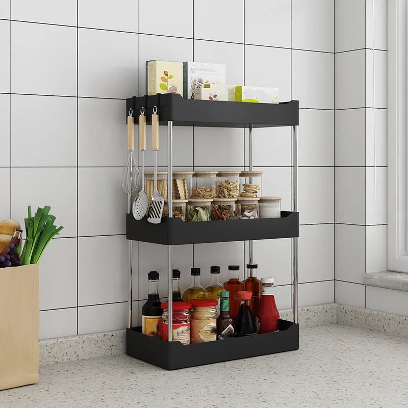 1Pc Kitchen Spice Storage Rack