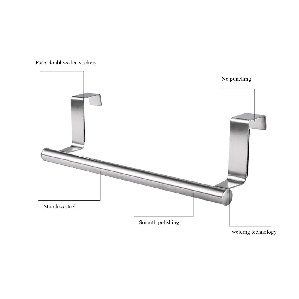 1pc Stainless Steel Towel Rack