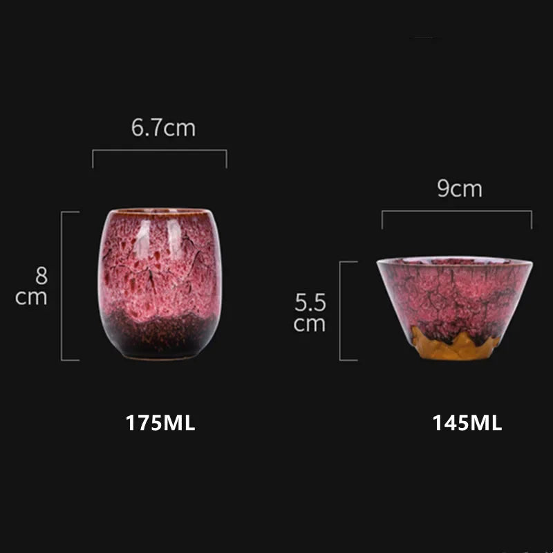 175ML Ceramic Coffee Mugs Set
