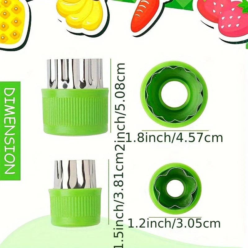 9PCS/Stainless steel Cookie and Vegetable Cutting Set